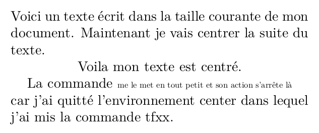 résultat du code