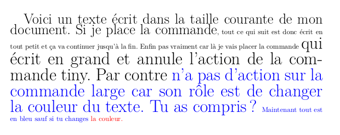 résultat du code