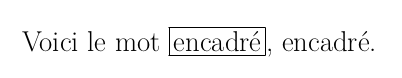 résultat du code