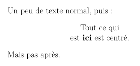 résultat du code