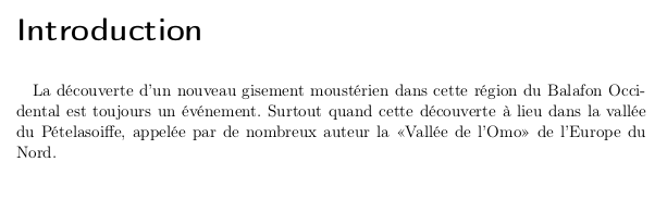 résultat du code